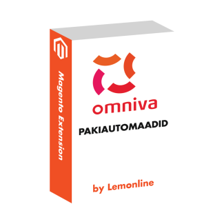 Omniva Eesti pakiautomaatide moodul Magento 2 jaoks 
