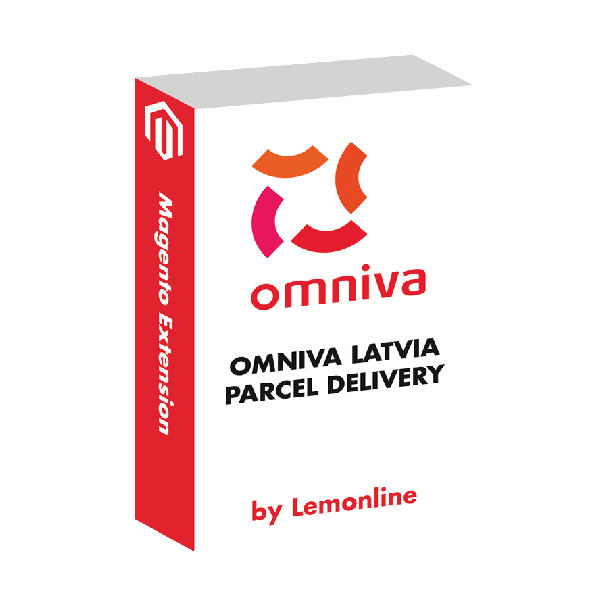 Omniva Läti pakiautomaatide moodul Magento 2 jaoks