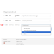 Magento kassa rippmenüü tarneasukoha valikuga