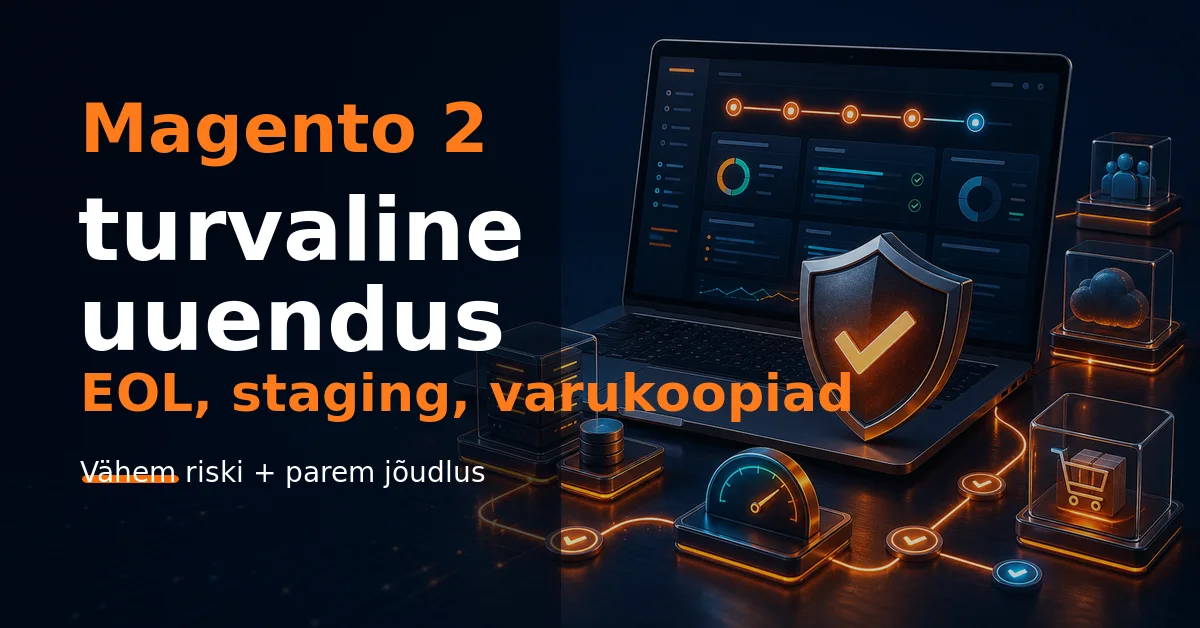 Magento 2 turvaline uuendus Codex hero