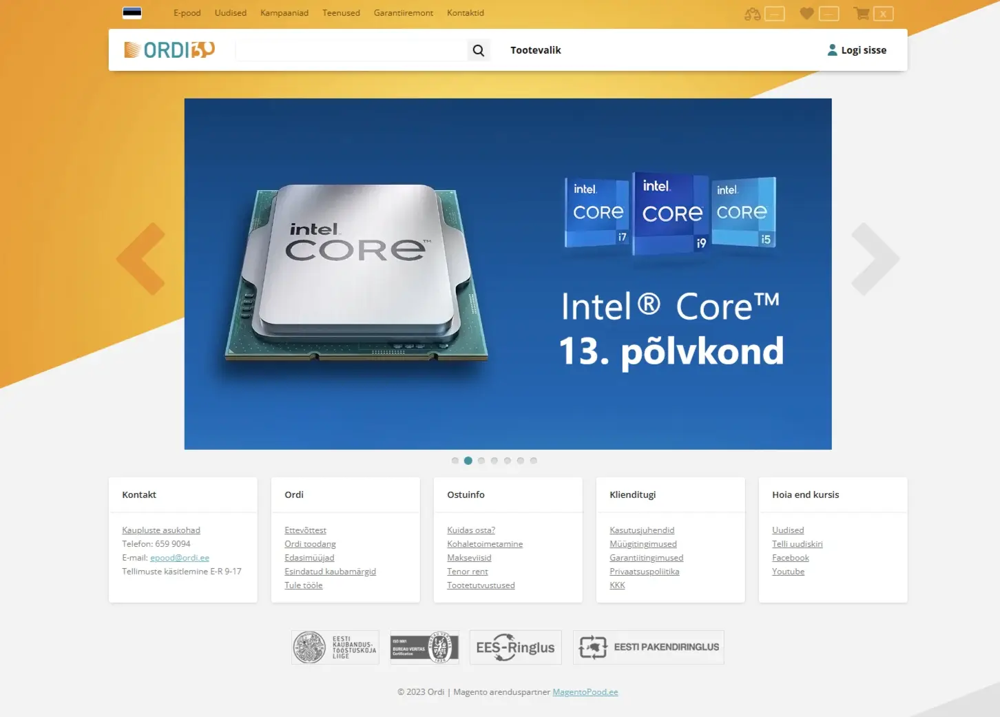 ordi.eu – eelvaade